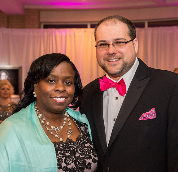 Tracy Wood and Michael Watson