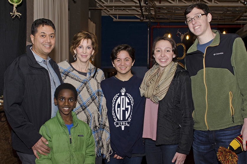 Dr. Avi Sud, Meteno Azr, Dr. Rena Azr, Briyanca Sud, Cameron Azr and Arden Azr