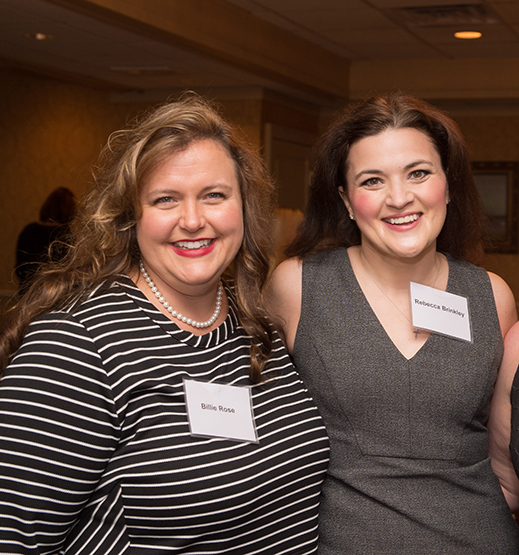 Billie Rose and Rebecca Brinkley