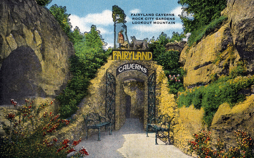 A vintage Fairyland postcard