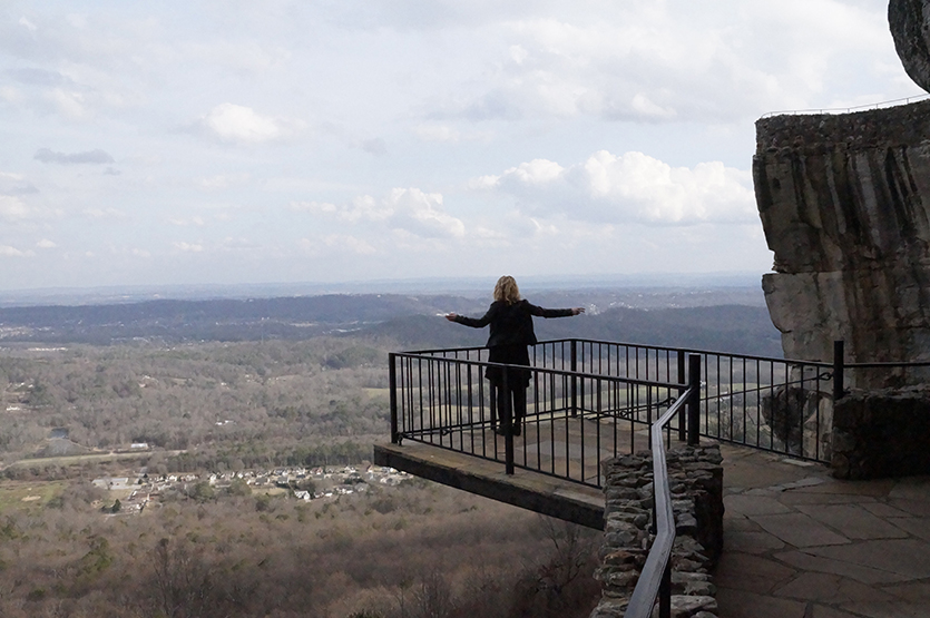 Overlook below Lover's Leap