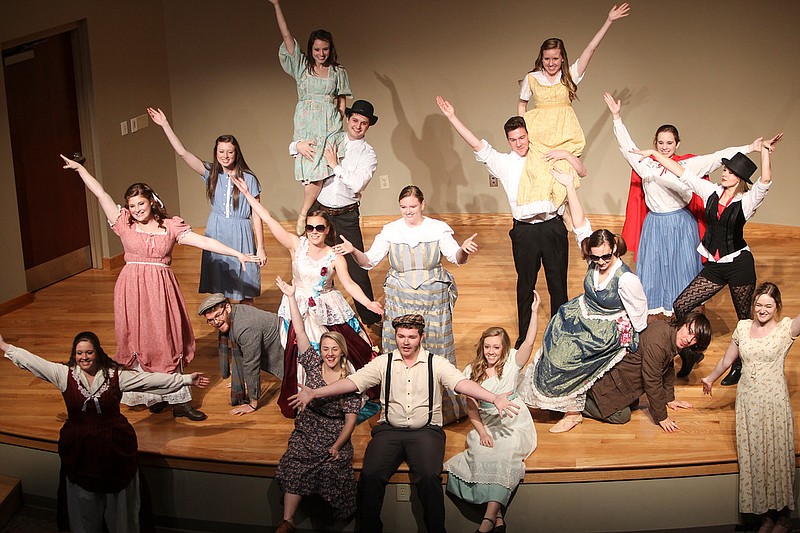 Lee University Opera Theatre students perform in a previous production.