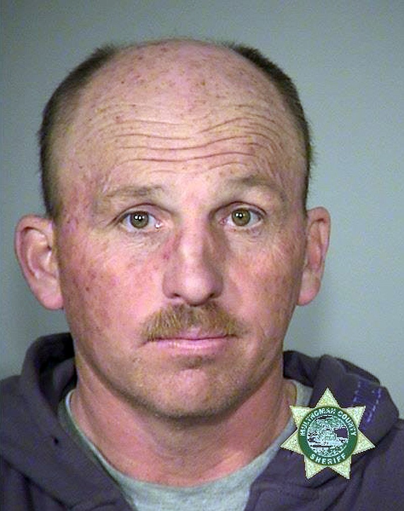 
              FILE--This Jan. 27, 2016 file photo provided by the Multnomah County Sheriff's Office shows Duane Ehmer, one of the members of an armed group that occupied the Malheur National Wildlife Refuge in central Oregon. Opening statements began Tuesday, Feb. 21, 2017, in the second trial stemming from last year's armed takeover of a national wildlife refuge in Oregon. (Multnomah County Sheriff's Office via AP, file)
            