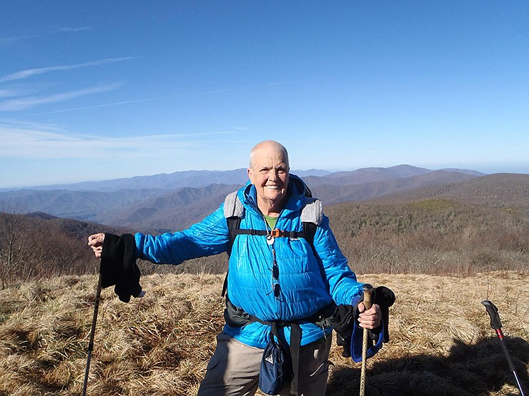 Elaine Gregory-Duty completed the AT in 2013 with the name "Vagabond," but her first trail name when she completed it back in 1977 was "The Pedestrian" because she just kept walking.