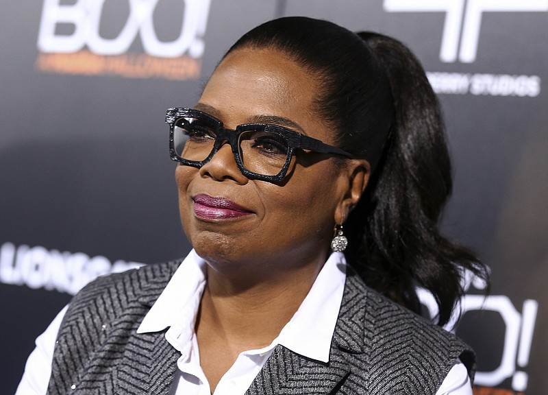 
              FILE - In this Oct. 17, 2016 file photo, Oprah Winfrey attends the world premiere of "BOO! A Madea Halloween" in Los Angeles. Winfrey has agreed to give commencement speeches at colleges in Massachusetts and New York. (Photo by John Salangsang/Invision/AP, File)
            