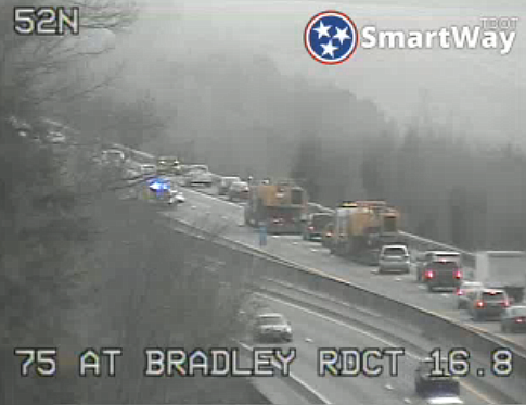 I-75 Bradley County crash