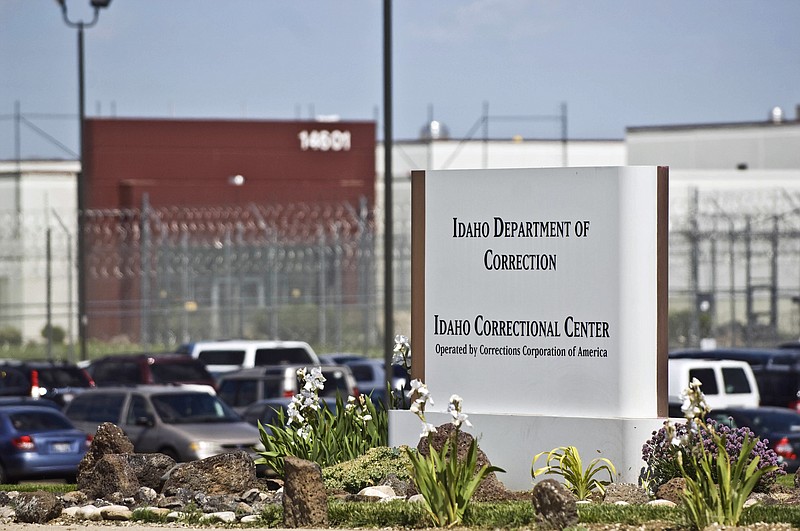 
              FILE - In this June 15, 2010 file photo, the Idaho Correctional Center is shown south of Boise, Idaho, operated by Corrections Corporation of America. Attorney General Jeff Sessions has signaled his support for the federal government's use of private prisons, rescinding a memo meant to phase out their use.  (AP Photo/Charlie Litchfield, File)
            