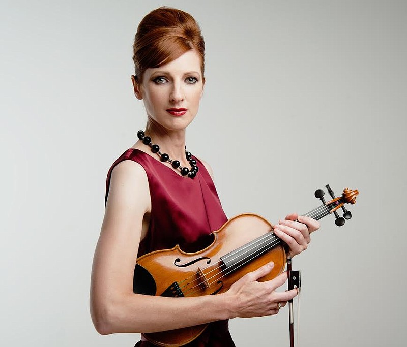 Holly Mulcahy, CSO concertmaster, will be featured on "Tributes," a violin concerto by Chicago-based composer James Stephenson.