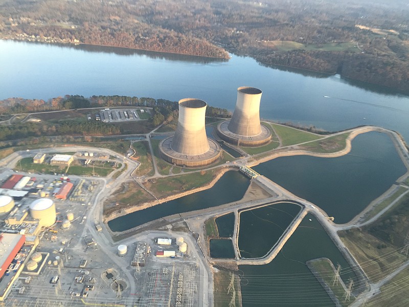 Sequoyah Nuclear Power Plant on Tennessee River near Soddy-Daisy