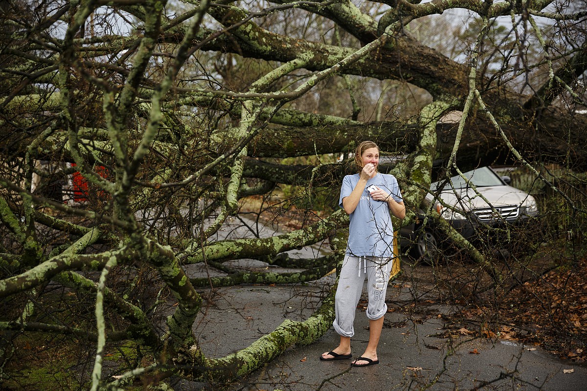Nearly 100 still without power as storms leave path of damage across ...