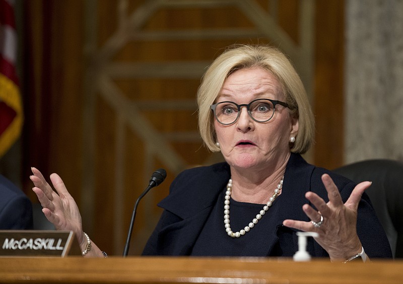 
              FILE - In this June 23, 2016 file photo, Sen. Claire McCaskill, D-Mo.speaks on Capitol Hill in Washington. McCaskill was one of many Democrats taking umbrage Thursday, March 2, 2017, at the revelation that Attorney General Jeff Sessions had twice met with the Russian ambassador to the U.S. during last year’s presidential campaign, during a furor over that country’s alleged interference in the election, and misled his colleagues about it during his confirmation hearing.  (AP Photo/Alex Brandon, File)
            