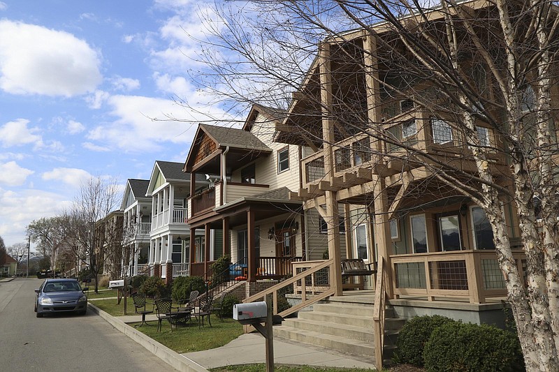 Staff Photo by Dan Henry / The Chattanooga Times Free Press- 3/6/17. Upper-middleclass neighborhoods continue to pop up on Chattanooga's Southside.