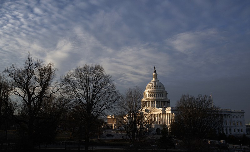 In this Feb. 17, 2017, file photo, the Capitol is seen at sunup in Washington. House Republicans on March 6, released their long-awaited plan for unraveling former President Barack Obama's health care law, a package that would scale back the government's role in health care and likely leave more Americans uninsured. (AP Photo/J. Scott Applewhite, File)