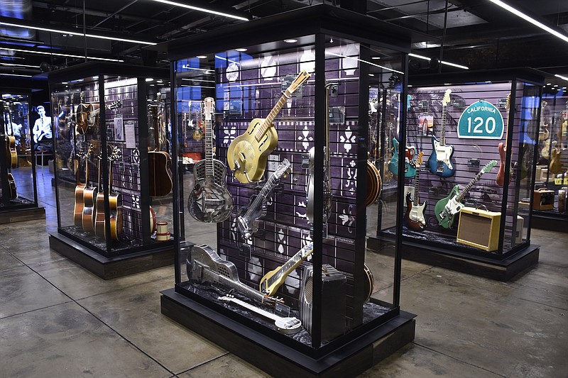 More than 1,700 guitars are in the Songbirds Guitar Museum collection. Some 500 will be on display at any one time.