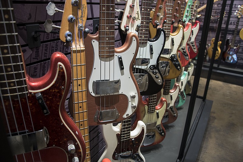 About 500 guitars will be on display at any one time at Songbirds Guitar Museum.