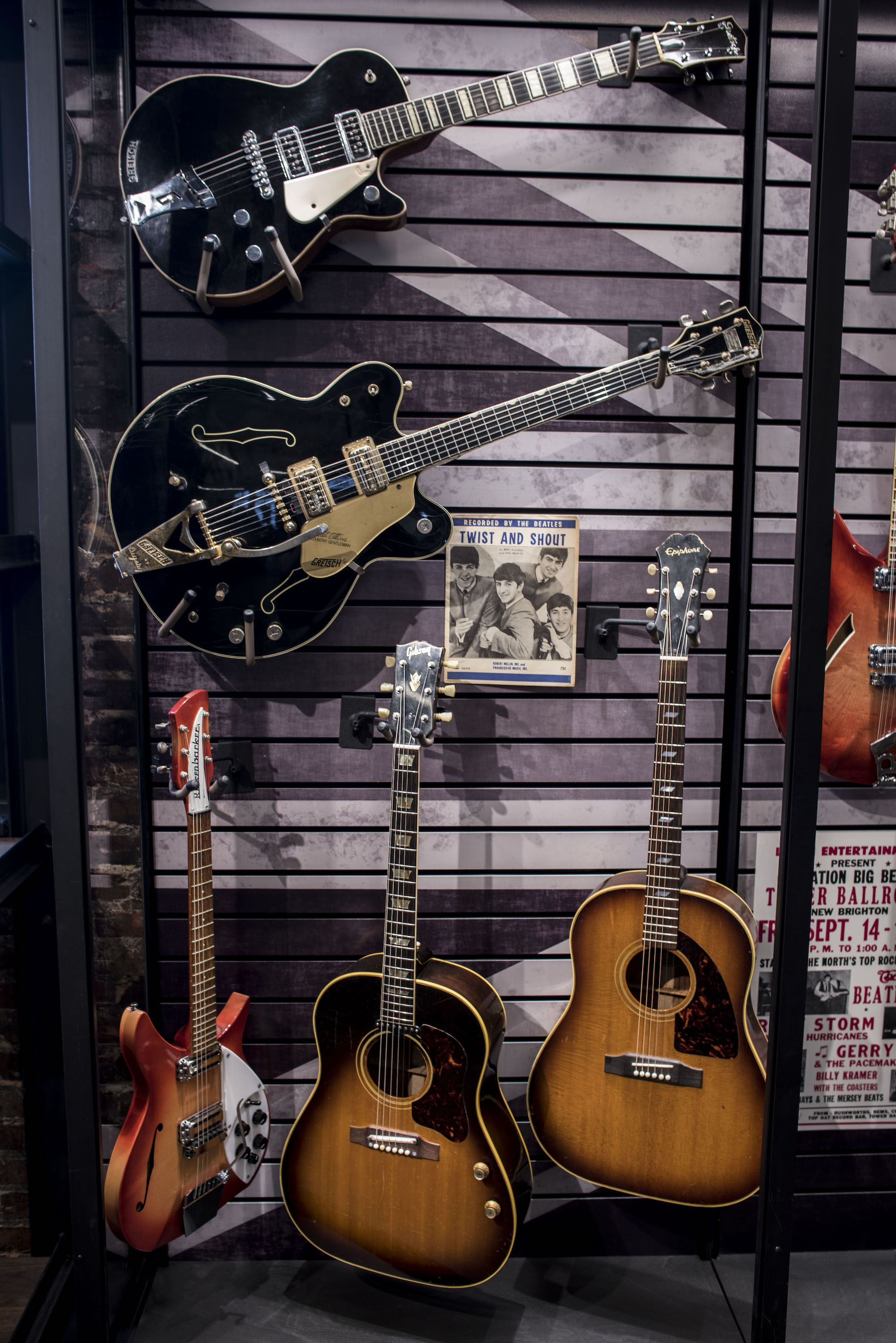 About 500 guitars will be on display at any one time at Songbirds Guitar Museum.