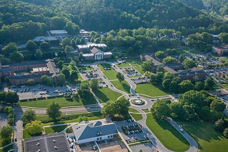 The Southern Adventist University campus in Collegedale, Tenn.
