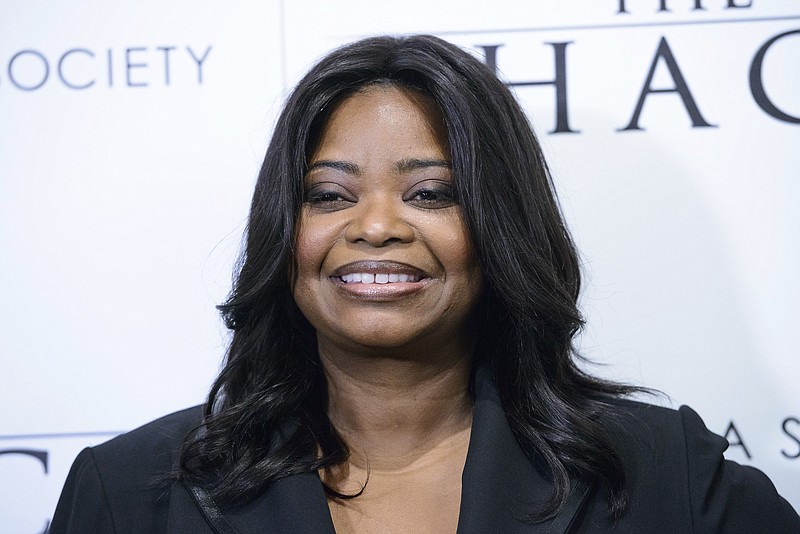 Octavia Spencer, left, portrays God, aka Papa, and Sumire Matsubara plays the Holy Spirit, called Sarayu, in "The Shack." 