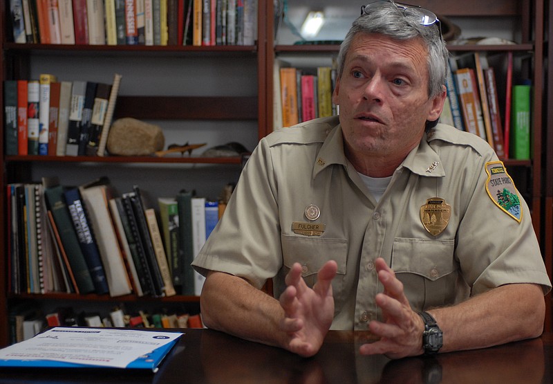 Bob Fulcher, park manager of the Cumberland Trail State Park, talks about his efforts to help record an oral history from local residents' stories of the Cumberland Trail.