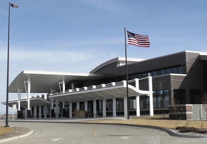 
              FILE - This April 9, 2014, file photo, shows the exterior of is the Pierre Regional Airport in Pierre, S.D. President Donald Trump's proposed budget would eliminate a program providing subsidized airline service to small towns and cities, the very communities that overwhelmingly backed him. Local officials see the program as a  lifeline crucial to their efforts to attract jobs.   (AP Photo/Nora Hertel, File)
            