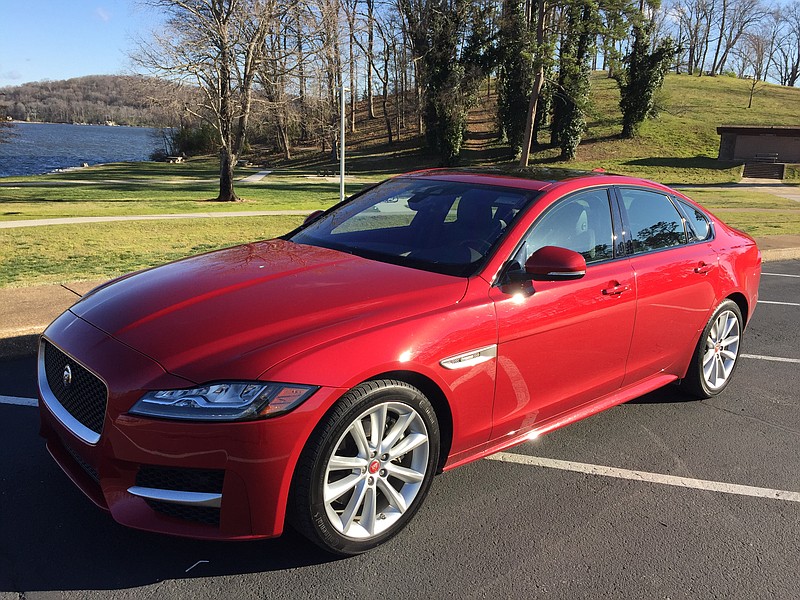  The Jaguar XF mid-size luxury sedan has been lengthened by two inches.


