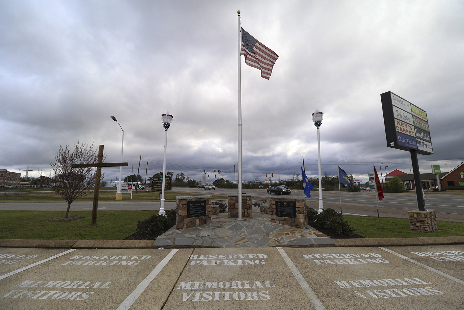 Staff Photo by Dan Henry / The Chattanooga Times Free Press- 3/14/17. The Lee Highway memorial may be updated in the near future.