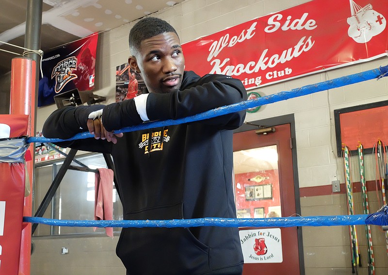 Professional boxer Roger Hilley, 22, graduated from Hamilton County High School at age 19. Earlier, Hilley was kicked out of two other schools. 
