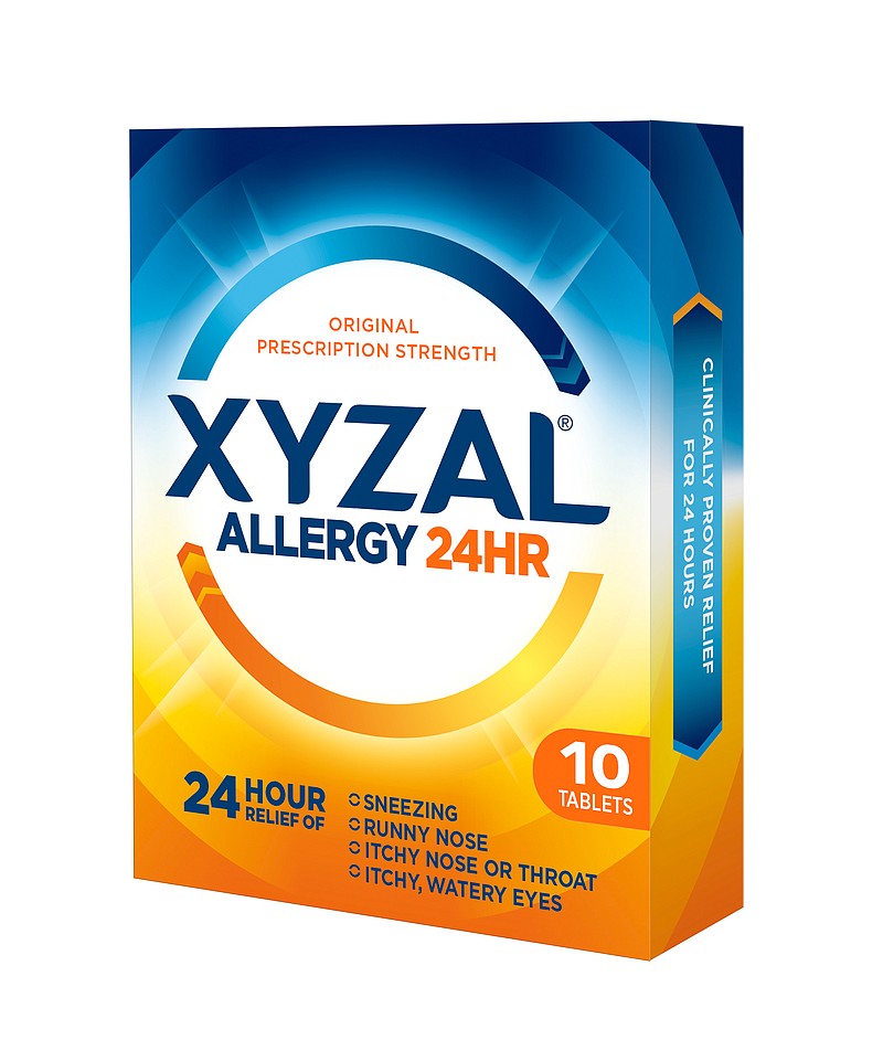 Contributed photo / Xyzal Allergy 24HR is hitting store shelves this spring