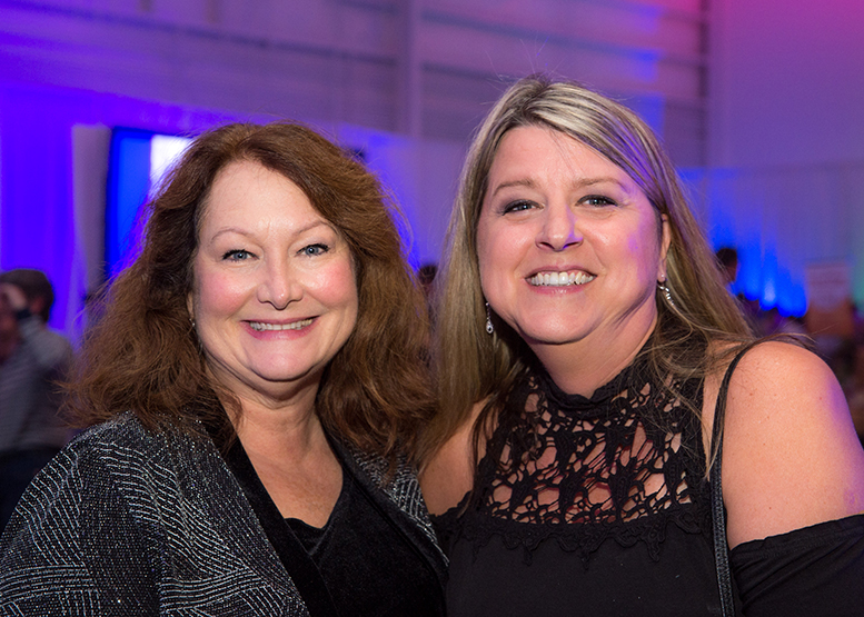 Renee Levesque and Janet Brown