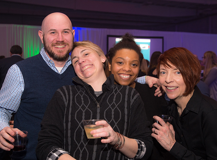 Jeff Farrow, Jen Litton, Connie Boykins and Lisa Harris