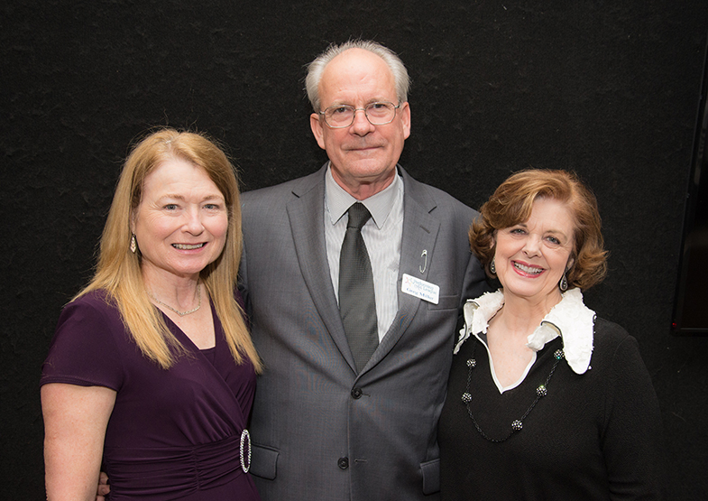 Gloria, Greg and Pam Miller