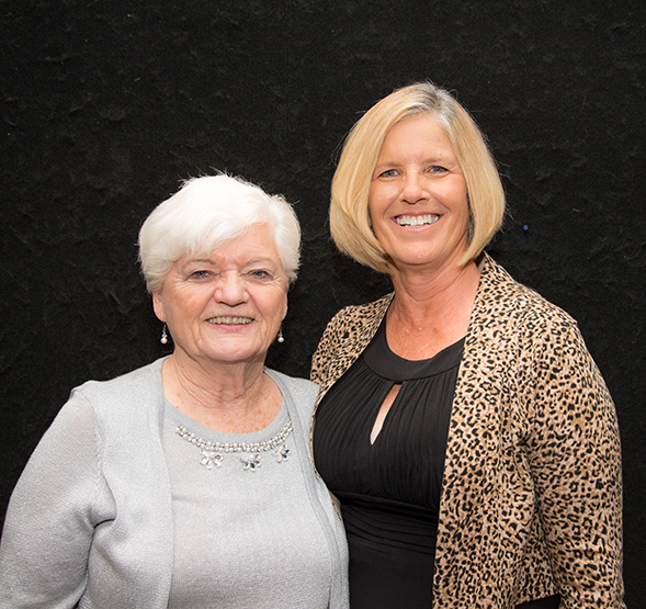 Pat Starke and Colleen Hoye
