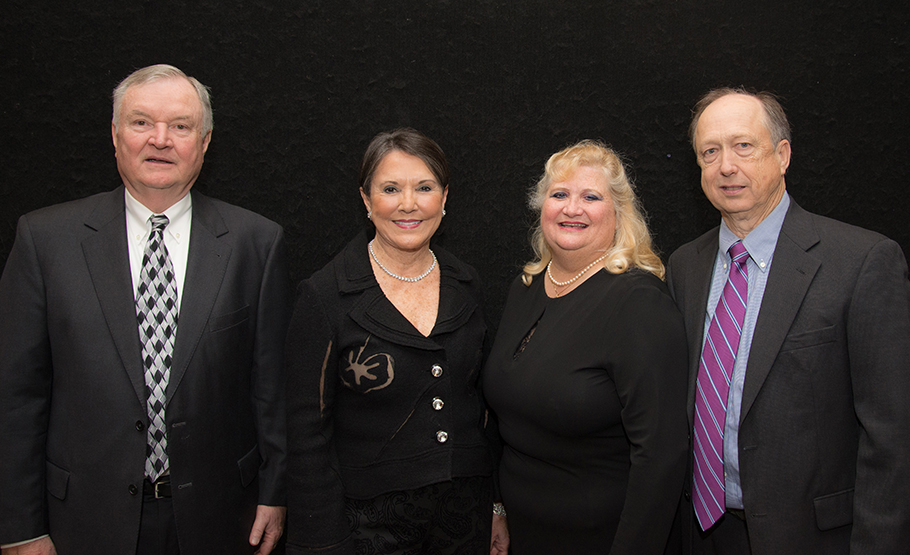 Bob Thompson, Sherry Dahrling,  Susan McKenzie and Woody Green