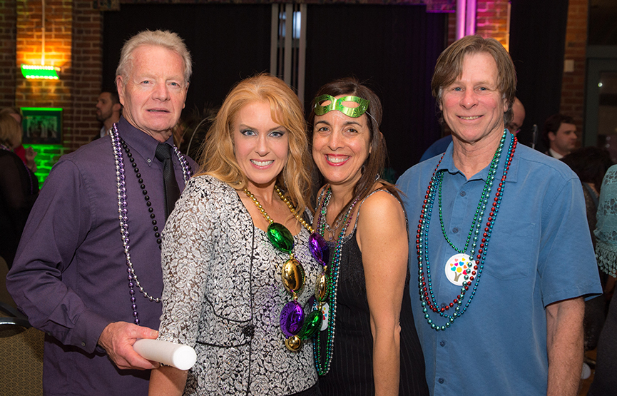 Laurence Brown, Anne-Marie Spencer and Michele & Earl Chandler