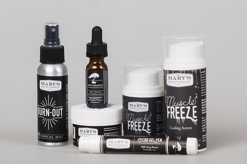 Mary's Nutritionals CBD products