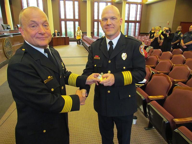 The Dalton Public Safety Commission voted unanimously to confirm Todd Pangle as Dalton fire chief at their monthly meeting on March 28.