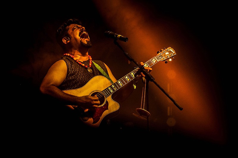 Raghupathi Dwarakanath Dixit leads the Raghu Dixit Project, a contemporary Indian folk band based in Bangalore, India.
