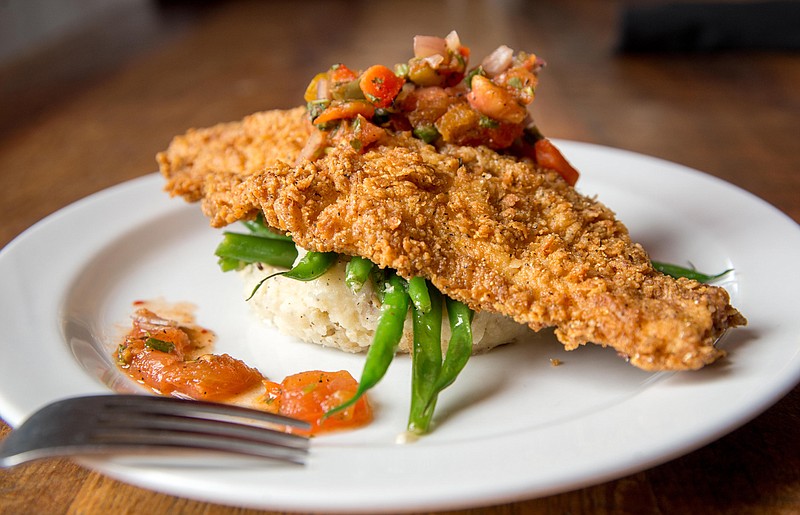 Catfish at FEED Co. (Photo by Mark Gilliland)