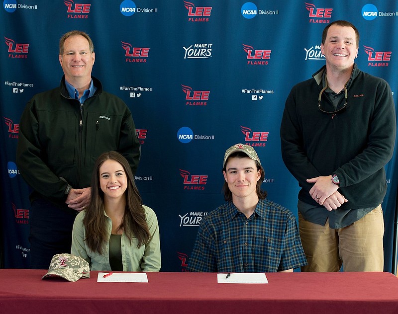 Cassie Spurling and Noland Glenn are officially now members of the Lee University fly fishing team