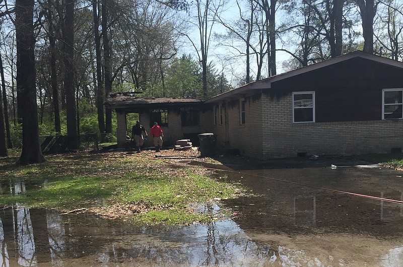 A Brainerd duplex on Kemp Drive caught fire March 29, 2017. 