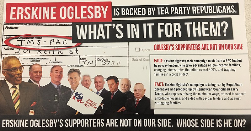 Chris Anderson campaign flyer