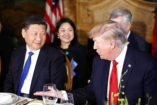 Chinese President Xi Jinping visits President Trump in Florida.