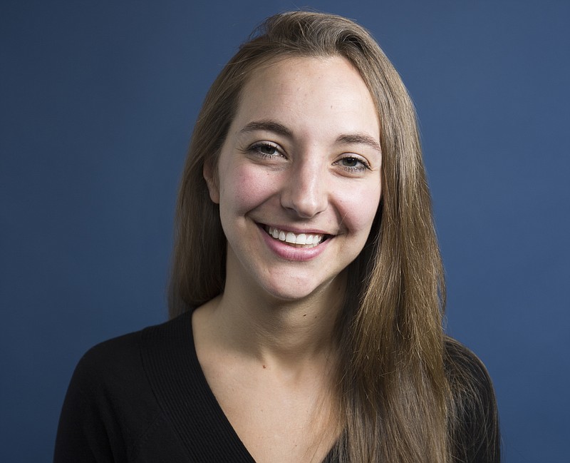 
              This December 2016 photo provided by NerdWallet shows Brianna McGurran, a columnist for personal finance website NerdWallet.com. "Ask Brianna" is a Q&A column for 20-somethings, or anyone else starting out. (Dylan Entelis/NerdWallet via AP)
            