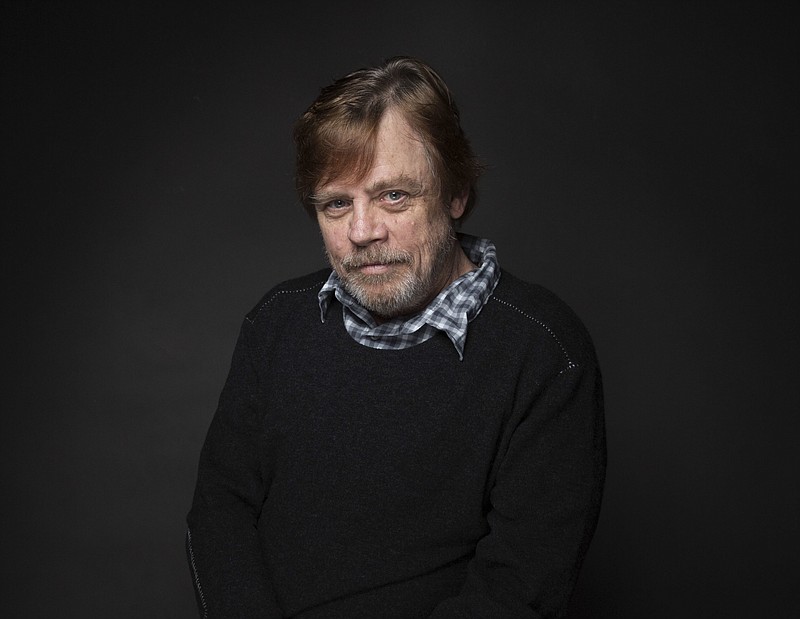 
              FILE - In this Jan. 23, 2017 file photo, actor Mark Hamill poses for a portrait during the Sundance Film Festival in Park City, Utah.  Hamill said Sunday, April 16, that he’d love to play "Star Wars" creator George Lucas in a movie about his life after a fan at the Star Wars Celebration event in Orlando, Fla., asked him what role he’d like to play. (Photo by Taylor Jewell/Invision/AP, File)
            