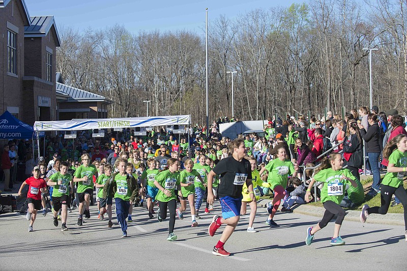 Nearly 700 runners participate in the 2017 Dash and Bash. (Contributed photo)