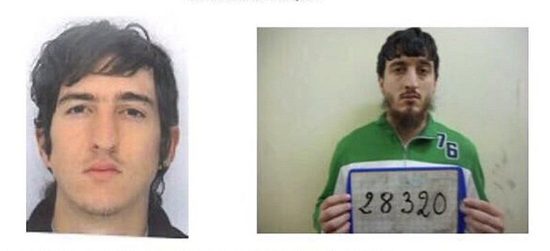 
              This two photo combo and provided by the AP on the condition that its source not be revealed, shows Frenchman Clement Baur.  French police thwarted an imminent "terror attack," arresting two suspected radicals Tuesday April 18, 2017, in the southern port city of Marseille, the Interior Minister  Matthias Fekl said during a brief news conference Tuesday. (AP Photo)
            