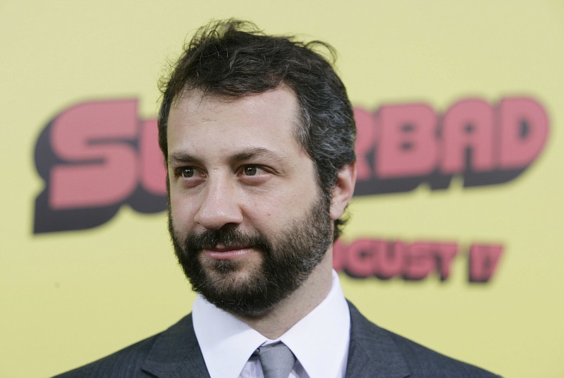 
              FILE - In this Monday, Aug. 13, 2007, file photo, Judd Apatow arrives at the premiere of "Superbad" in Los Angeles. Apatow likes nothing more than topping his own joke: The filmmaker is putting together a sequel to his best-selling “Sick In the Head,” which featured conversations with Mel Brooks, Jerry Seinfeld and other comedians. The new book could only be called “Sicker In the Head,” and includes Norman Lear, Kevin Hart and Whitney Cummings. According to Random House, which announced the book Wednesday, April 19, 2017, no release date has been set. (AP Photo/Matt Sayles, File)
            