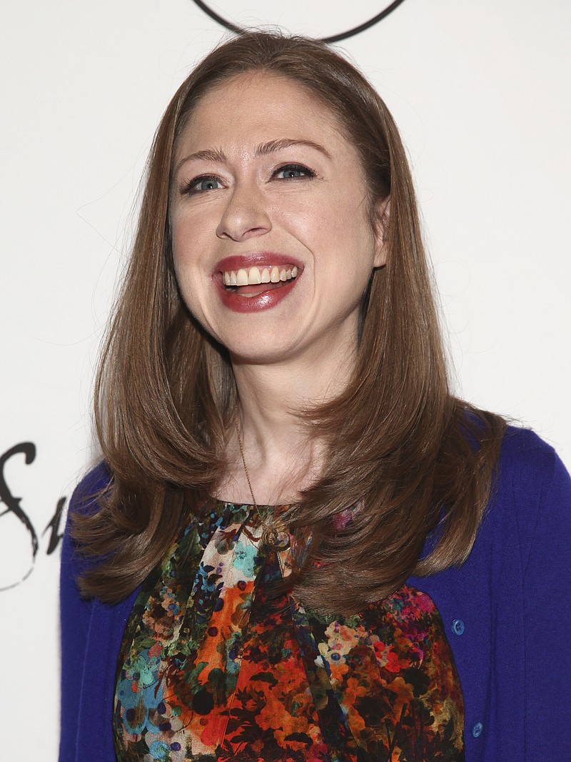 
              Chelsea Clinton attends Variety's Power of Women: New York Presented by Lifetime, at Cipriani Midtown on Friday, April 21, 2017, in New York. (Photo by Andy Kropa/Invision/AP)
            