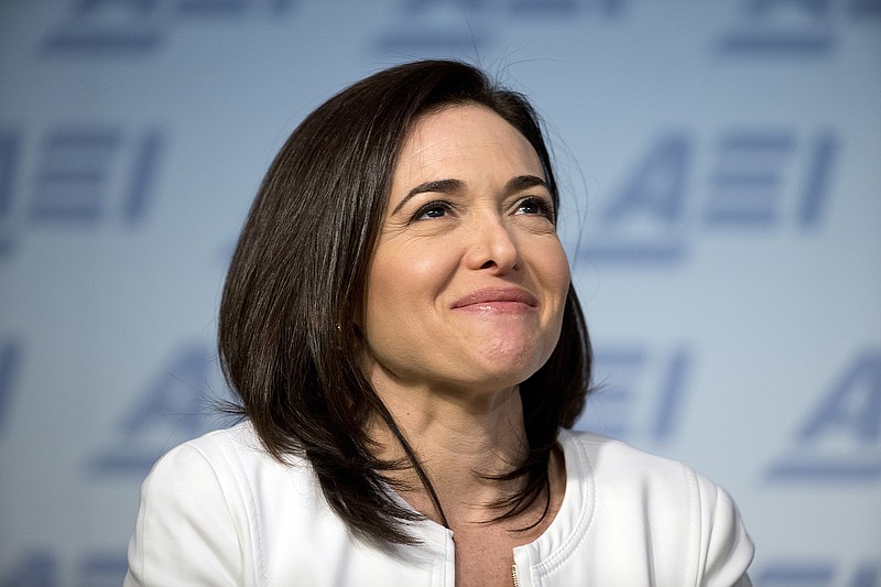 
              FILE - In this Wednesday, June 22, 2016, file photo, Facebook Chief Operating Officer Sheryl Sandberg speaks at the American Enterprise Institute in Washington. Sandberg's new book, "Option B: Facing Adversity, Building Resilience and Finding Joy," recounts the death of her husband, her grief, and how she recovered from it. Written with psychologist Adam Grant, it also includes research and advice on how people can build up resilience not just after, but before traumatic events happen. (AP Photo/Alex Brandon, File)
            
