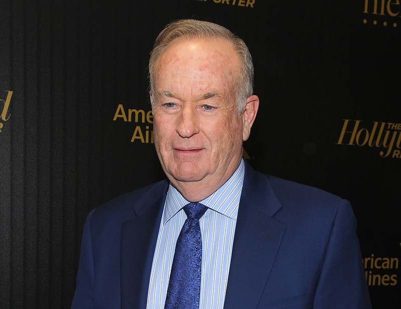 
              FILE - In this April 6, 2016, file photo, Bill O'Reilly attends The Hollywood Reporter's "35 Most Powerful People in Media" celebration in New York. According to a post on his personal website late Saturday, April 22, 2017, the former Fox News host will drop a new episode of his “No Spin News” podcast Monday evening, April 24, 2017. (Photo by Andy Kropa/Invision/AP, File)
            